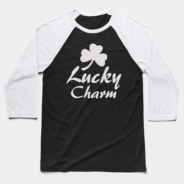 St. Patrick's Day - Lucky Charm Baseball T-Shirt by ESDesign